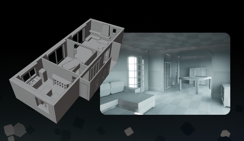 Miniature du salon fait sur UE5